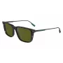 Okulary przeciwsłoneczne Lacoste L6017S5517240 Havana prostokątne dla mężczyzn - brązowe soczewki 55/17/145 mm