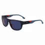 Lacoste L6042S-424 Męskie okulary przeciwsłoneczne prostokątne niebieskie 55/17/145 mm