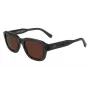 Okulary przeciwsłoneczne Lacoste L6048S-035 Męskie Prostokątna Oprawka Acetatowa Soczewki Ciemnoszare Szare 51mm