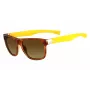 Okulary przeciwsłoneczne Lacoste L664S Unisex - Czarna oprawka, szare szkła 55mm