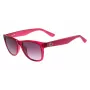 Lacoste L734S Unisex Rectangular Sunglasses - Black Frame Grey Lens 52/18/140 mm