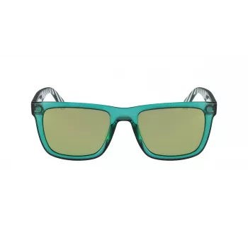 Okulary przeciwsłoneczne Lacoste L750S-5419315 dla mężczyzn - kwadratowa oprawka acetatowa, ochrona UV400 54/19/140 mm