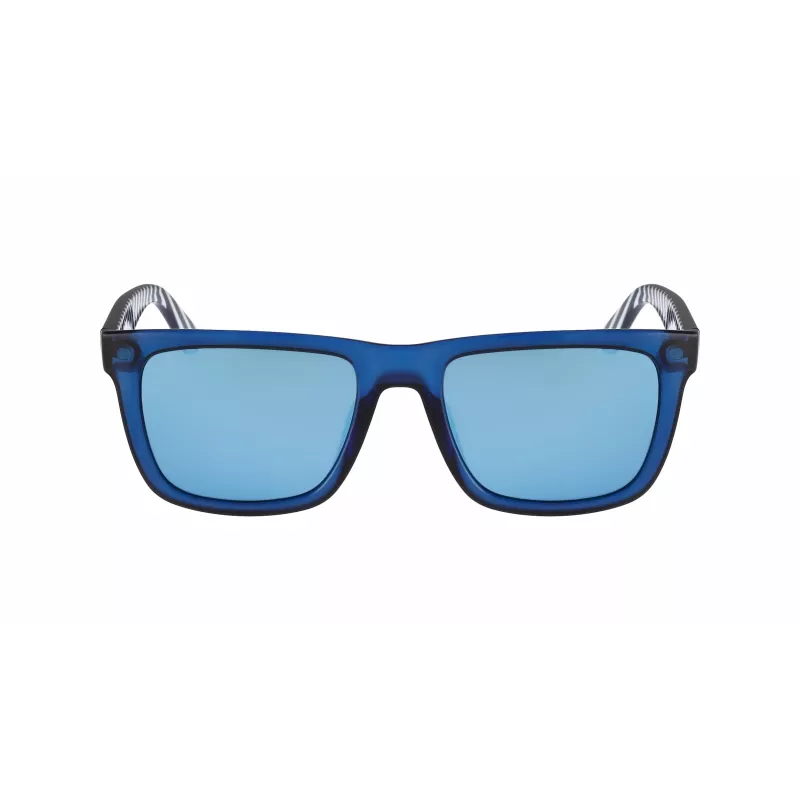 Okulary przeciwsłoneczne męskie Lacoste L750S-5419424 - Oprawka acetatowa Dark Havana, brązowe soczewki poliwęglanowe, 54/19/140 mm