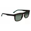 Okulary przeciwsłoneczne Lacoste L956S-230 Havana Brązowe Prostokątne Acetat 55mm