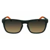 Lacoste L956S-301 Męskie okulary przeciwsłoneczne prostokątne, zielona oprawka acetatowa UV400