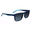 Okulary przeciwsłoneczne Lacoste L956S 401 dla mężczyzn, niebieska oprawka, szare soczewki, 55 mm
