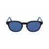 LACOSTE L968SX-002 Okulary przeciwsłoneczne Unisex Czarna oprawka Szare szkła 51mm