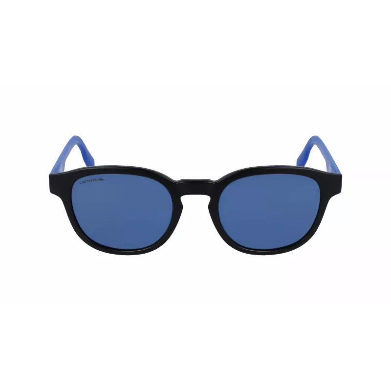 LACOSTE L968SX-002 Okulary przeciwsłoneczne Unisex Czarna oprawka Szare szkła 51mm