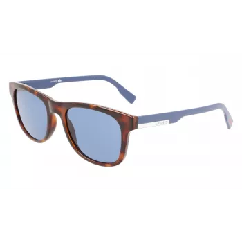 Lacoste L969S-230 Unisex Kwadratowe Okulary Przeciwsłoneczne Havana Brązowy 54mm