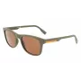 LACOSTE L969S-5420317 Okulary przeciwsłoneczne unisex prostokątne - czarna oprawka szare szkła 54/20/145 mm