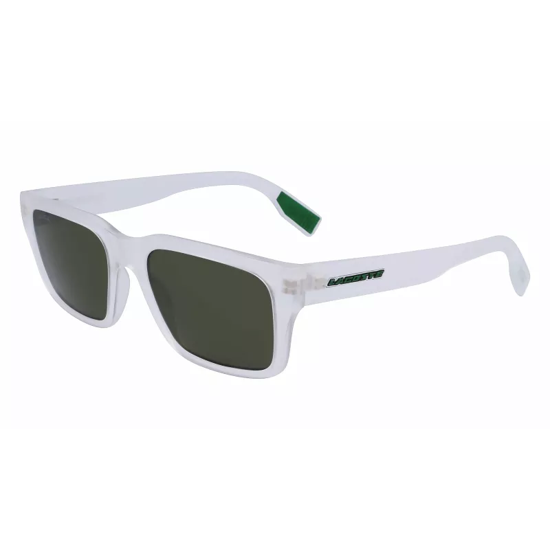 Okulary przeciwsłoneczne Lacoste męskie prostokątne L6004S-970 Czarny/Szary 55/19/145 mm