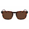 Okulary przeciwsłoneczne męskie Lacoste prostokątne L951SRG-214 Havana Acetate Green Polycarbonate Lens 52/22/145 mm