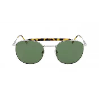 Okulary przeciwsłoneczne Lacoste męskie L241S-045 ciemnoszary prostokątne pełna oprawka acetat UV400