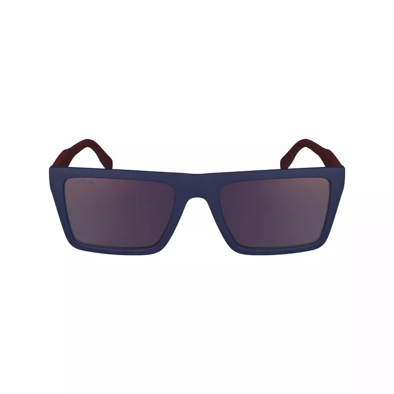 Okulary przeciwsłoneczne Lacoste męskie L6009S-424 Niebieska oprawka Szare soczewki gradientowe 56/19/145 mm