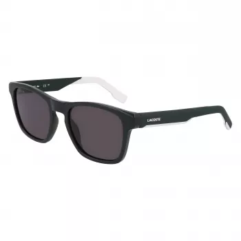 Okulary przeciwsłoneczne Lacoste męskie L6018S-301 Zielona oprawka Szare szkła 53mm