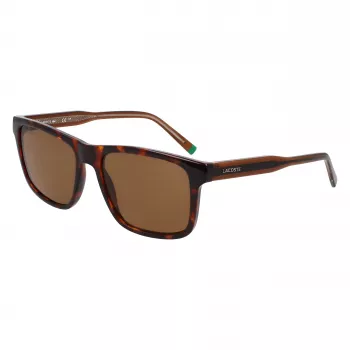 Okulary przeciwsłoneczne Lacoste męskie L6025S-219 Havana Green 56mm