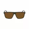 Okulary przeciwsłoneczne Lacoste męskie L6027S-275 Havana Acetate Rectangle 57mm