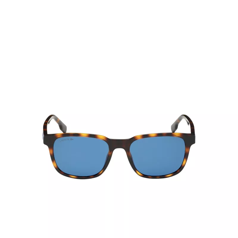 Okulary przeciwsłoneczne Lacoste męskie L980SRG-242 Havana Brązowe Prostokątne Acetat 54/18/145 mm UV400