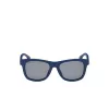 OKULARY PRZECIWSŁONECZNE LACOSTE L3651SRG-400 Unisex Matowy Niebieski Kształt Prostokątny Pełna Oprawa 48/17/130 mm
