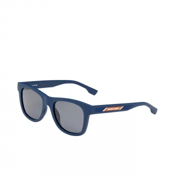 OKULARY PRZECIWSŁONECZNE LACOSTE L3651SRG-400 Unisex Matowy Niebieski Kształt Prostokątny Pełna Oprawa 48/17/130 mm