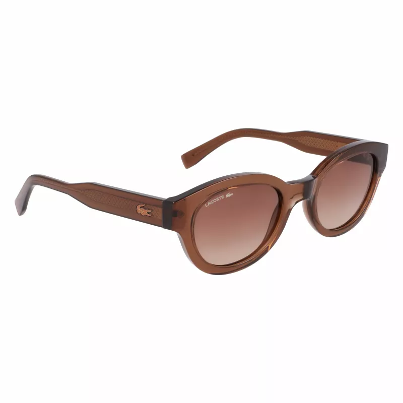 Okulary przeciwsłoneczne Lacoste damskie L6024S-210 Havana Brown 52mm