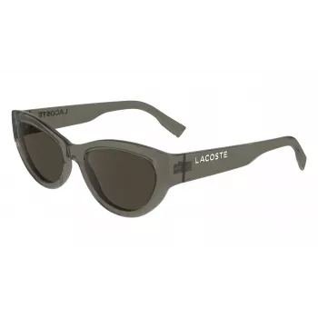 Okulary przeciwsłoneczne Lacoste damskie L6013S5418210 Havana Acetate Square Frame Brown Gradient Lens 54mm