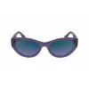 Okulary przeciwsłoneczne Lacoste damskie L6013S5418513 - prostokątna oprawka acetatowa z ochroną UV400 - 54/18/140 mm