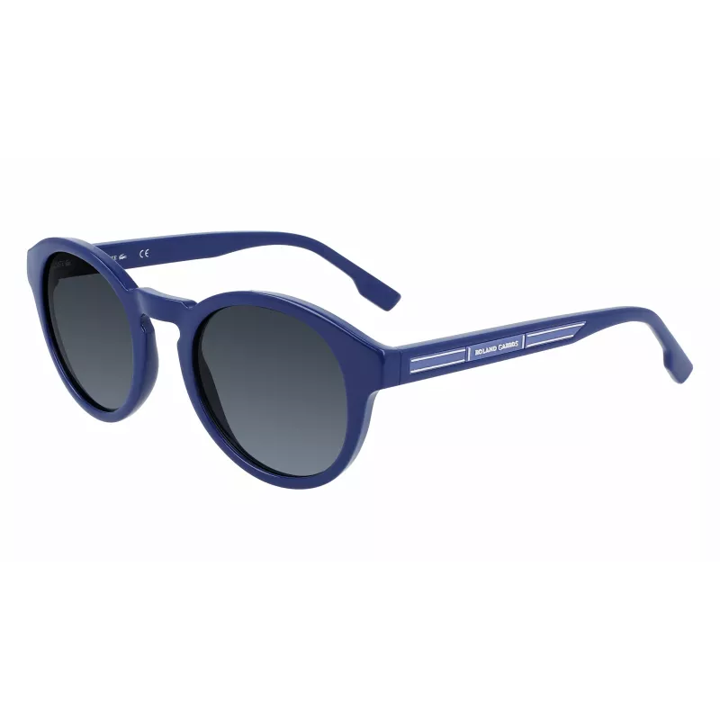 Okulary przeciwsłoneczne Lacoste damskie L952SRG-424 Matowa niebieska oprawka Szare szkła 50/23/145 mm