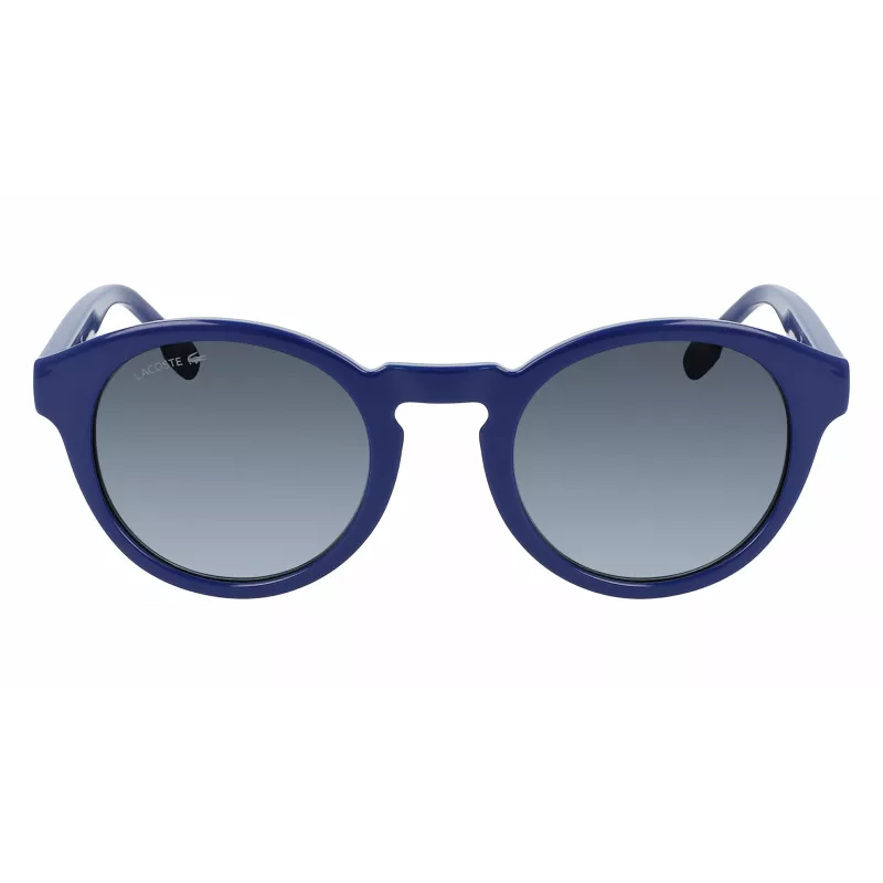 Okulary przeciwsłoneczne Lacoste damskie L952SRG-424 Matowa niebieska oprawka Szare szkła 50/23/145 mm