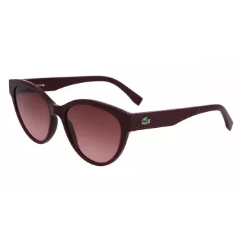Okulary przeciwsłoneczne Lacoste damskie L983S-601 Havana Brown 55/17/140 mm