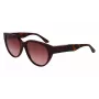 Okulary przeciwsłoneczne Lacoste damskie L985S-603 bordowa oprawka soczewki gradientowe szare 59mm