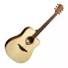 Lag GLA Tramontane 70 DC Dreadnought Cutaway Akustyczno-elektryczna gitara - Naturalny