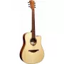 Lag GLA Tramontane 70 DC Dreadnought Cutaway Akustyczno-elektryczna gitara - Naturalny