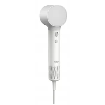 LAIFEN Hard Dryer NEO Biały - 110 000 RPM Silnik bezszczotkowy o wysokiej prędkości, przepływ powietrza 22 m/s, 1600 W, jonowa suszarka do włosów