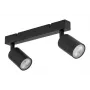 Lampa reflektor punktowy sufitowy GU10 2x10W czarna