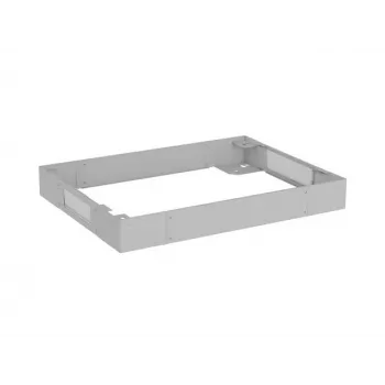 LANBERG CK01-68-S Szara podstawa do szaf stojących 600x800 mm, wysokość 100 mm