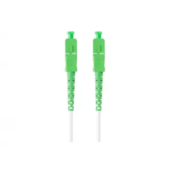 LANBERG Patchcord światłowodowy jednomodowy SC/APC-SC/APC Simplex 2.5m LSZH G.657.A2 3.0mm biały