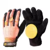 Landyachtz Slide Gloves M - Rękawice do downhill longboardingu z krążkami UHMW-PE, czarne