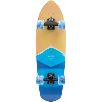 Landyachtz Surfskate 29.6 inch Pocket Knife Watercolor Complete Skateboard