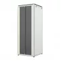 LANVIEW 19-calowa szafa rack 42U 800x800mm, szara (RAL 7035), drzwi szklane