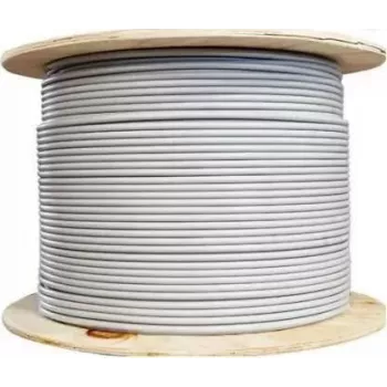 Kabel sieciowy Lanview Cat6a F-UTP 305m LSZH szary (LVN122182-FTP)