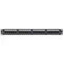 LANVIEW LPP110 1U 24-Port Cat5e RJ-45 Unshielded Patch Panel (Krone IDC)