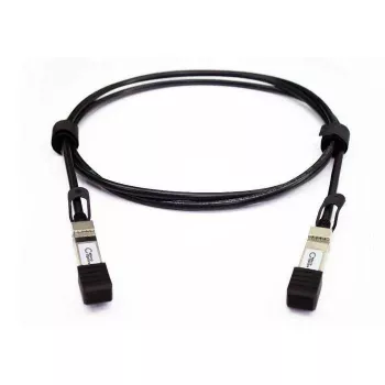 LANVIEW MO-SP10TW1 Kabel SFP+ do SFP+ Direct Attach Copper, 10GbE, 1m, pasywny Twinax, czarny (kompatybilny z Allied Telesis SP10TW1)