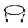 LANVIEW MO-SP10TW1 Kabel SFP+ do SFP+ Direct Attach Copper, 10GbE, 1m, pasywny Twinax, czarny (kompatybilny z Allied Telesis SP10TW1)