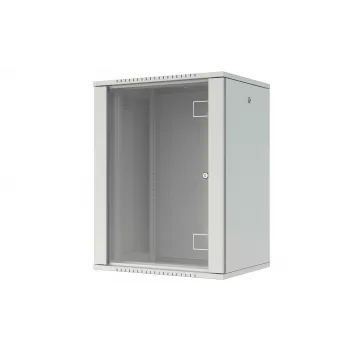 LANVIEW Quick Assembly Flat pack 19 6U Szafka wisząca, 19 cali, 600x450x320 mm, Czarna (RWF16U45WH)