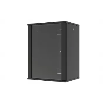 LANVIEW Quick Assembly Flat Pack 19 6U Szafa sieciowa naścienna - czarna (RWF16U45BL)