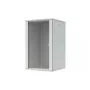 LANVIEW Quick Assembly Flat pack 19 6U szafka ścienna rack (czarna)