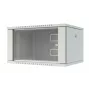 LANVIEW Quick Assembly Flat Pack 19 9U szafka sieciowa wisząca, 600x450x500mm, czarna