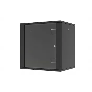 Szafka wisząca LANVIEW Quick Assembly Flat Pack 19 9U czarna