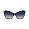 LANVIN Women's LNV617S-425 Butterfly Sunglasses Blue Gradient 59mm